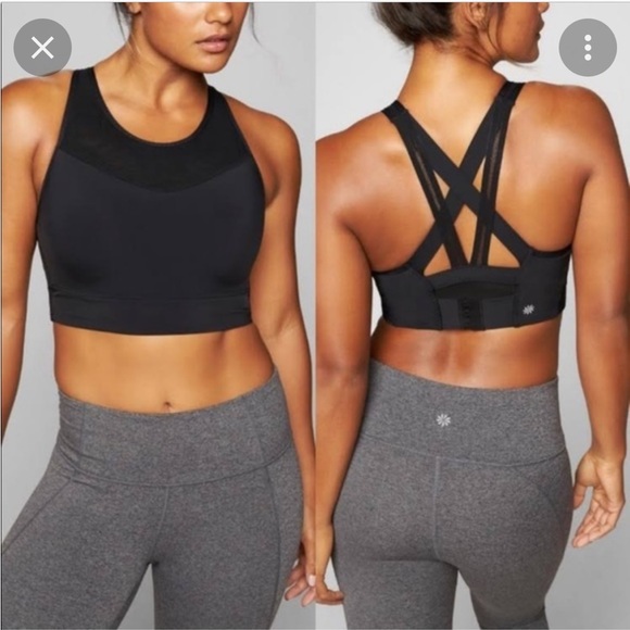 Athleta GiGi High Impact Bra Navy XS - Picture 7 of 7